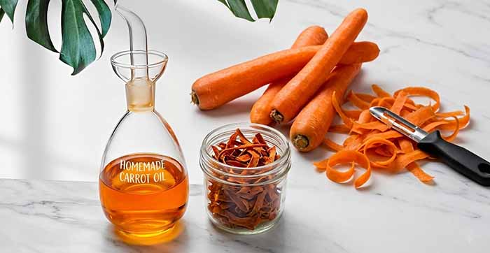 Homemade Carrot Oil