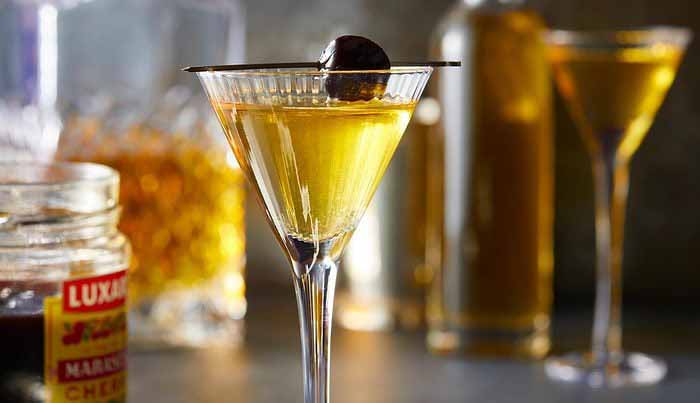 Glass Of Homemade Grand Marnier