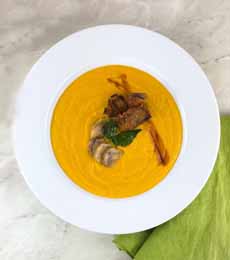 Carrot Soup With Balsamic