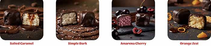 Four Flavors Of Coconut Macaroons