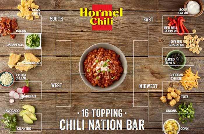 Hormel Chili Toppings