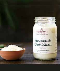 Jar Of Stonewall Kitchen Horseradish Cream