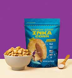 Bag & Bowl Of Inka Corn