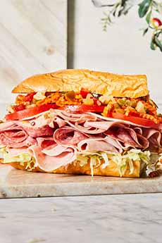 Italian Hoagie Sandwich