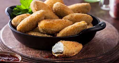 A Plate Of Jalapeno Poppers