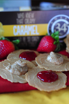 Crackers With Macadamia Butter