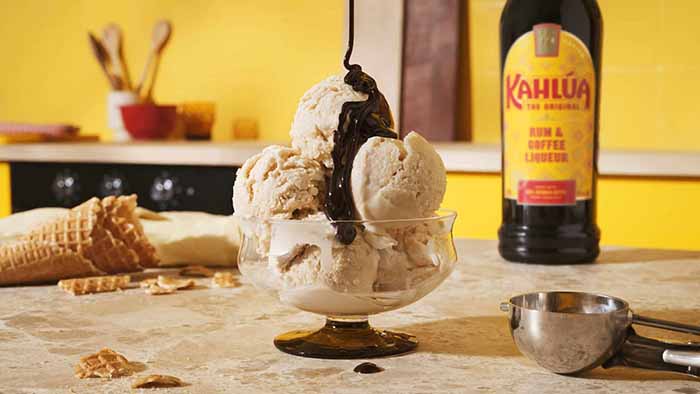 Kahlua Ice Cream Sundae