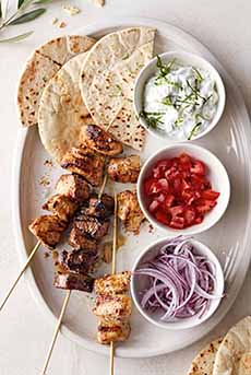 Kebabs & Tzatziki