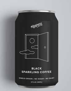 Keepers Black Sparkling Coffee