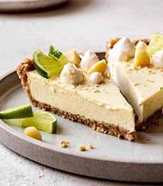 2 slices of Key Lime pie.