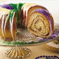 King Cake Mardi Gras