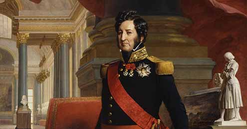 Portrait King Louis Philippe I of France