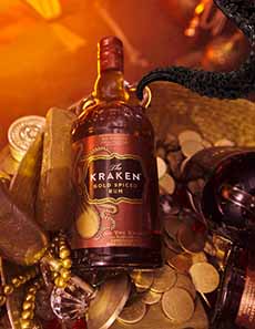 Bottle Of Kraken Spiced Rum