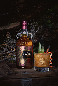 Kraken's Keep Spiced Rum Cocktail
