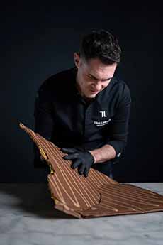 Breaking The Slab Of Dubai Chocolate
