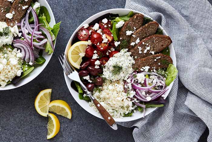 Lamb Gyro Bowl - No Pita