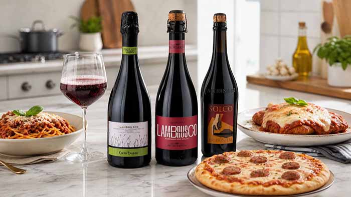 Lambrusco With Pizza, Pasta & Parm