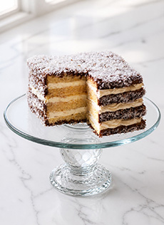 Lamington Layer Cake