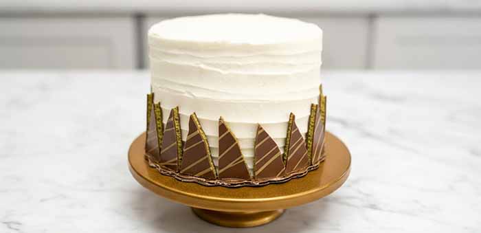 Layer Cake With Dubai Chocolate