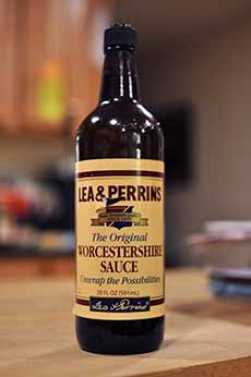 Bottle Of Worcestershire Sauce