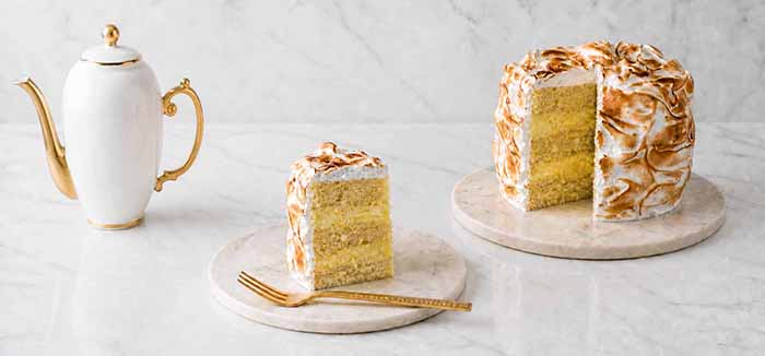 Lemon Meringue Cake
