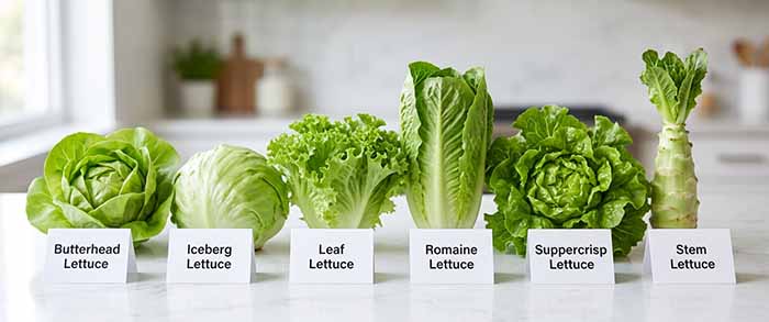 Types Of Lettuce