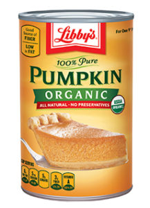 Organic Pumpkin Puree Libby