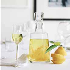 A Bottle Of Limoncello Liqueur