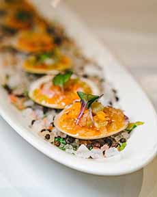 Clam Ceviche On The Half Shell