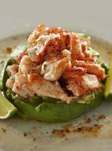 Lobster Guacamole Salad