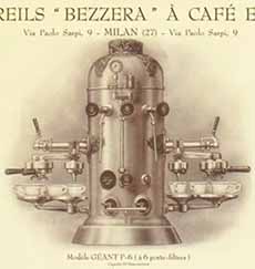 Early Espresso Machine