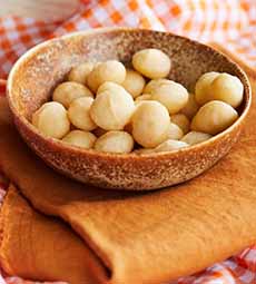 Bowl of Macadamia Nuts
