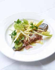 Mackerel With Celery Hearts