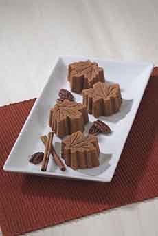 Maple Leaf Shape Cakelets