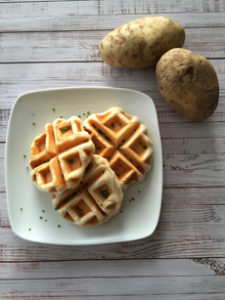 Mashed Potato Waffles Recipe