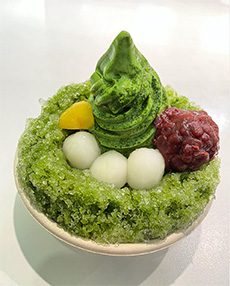 Matcha Shave Ice Sundae