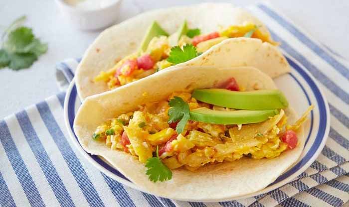 Migas Breakfast Tacos