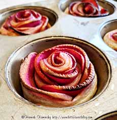 Mini Rose Cakes Recipe