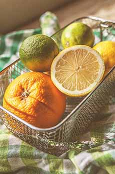 Basket Of Mixed Citrus
