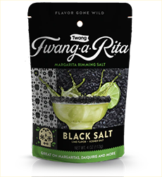 A package of Twang-A-Rita Black Salt.