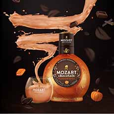 A Bottle Of Mozart Pumpkin Spice Liqueur