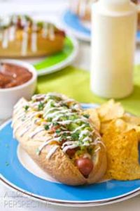 Nacho Hot Dogs