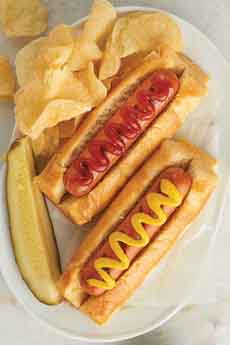 New England Style Hot Dog Rolls