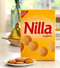 A box of Nilla Wafers