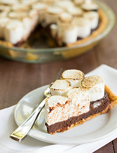 No Bake S'mores Pie