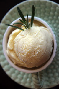 Rosemary Ice Cream