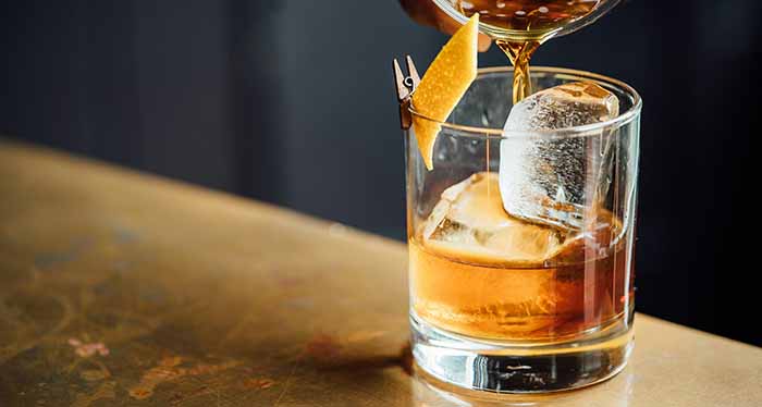 Scotch On The Rocks With A Twist