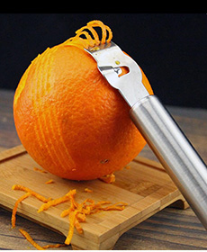 Zesting An Orange