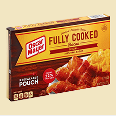 Package Of Oscar Mayer Pre-Cooked Bacon