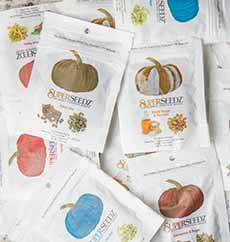 Packages Of SuperSeedz Flavored Pumpkin Seeds